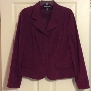 Burgundy Jacket